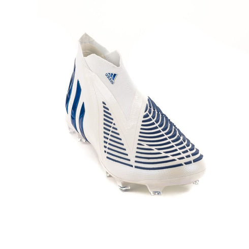 Adidas Predator Edge + FG Diamond Edge - Footwear White/Hi-Res Blue